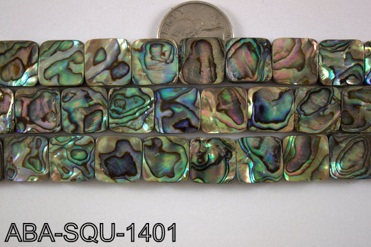 Abalone Square 14x14mm ABA-SQU-1401