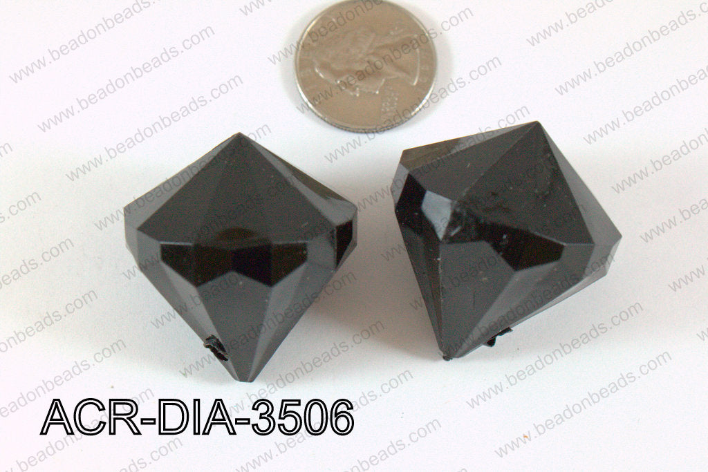 Acrylic Diamond Black 35mm ACR-DIA-3506