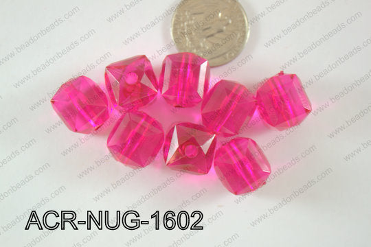 Acrylic Nugget 500g Bag 16mm ACR-NUG-1602