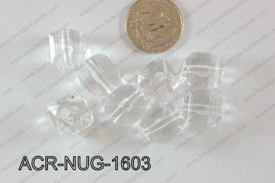 Acrylic Nugget 500g Bag 16mm ACR-NUG-1603