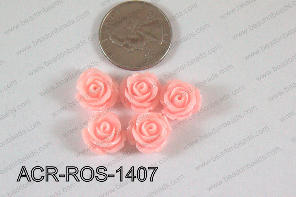 Acrylic Rose Pink 14mm ACR-ROS-1407