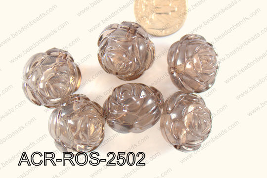 Acrylic Rose 500g Bag 25mm ACR-ROS-2502