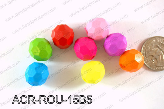 Acrylic Round 500g Bag 15mm ACR-ROU-15B5