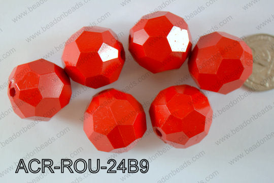 Acrylic Round 500g Bag 24mm ACR-ROU-24B9