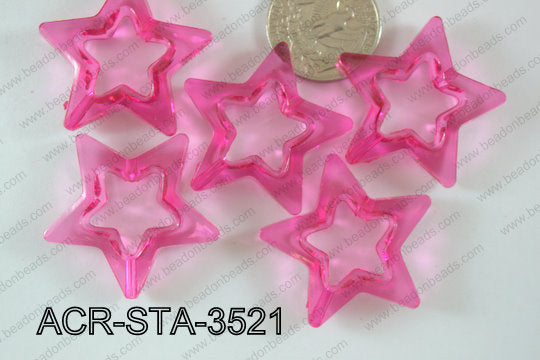 Acrylic Star Around 400g Bag 35mm ACR-STA-3521