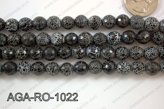 Black Agate Round 10mm AGA-RO-1022
