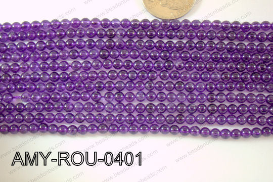 Amethyst Round 4mm AMY-ROU-0401