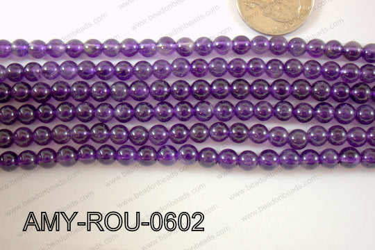Amethyst Round 6mm AMY-ROU-0602