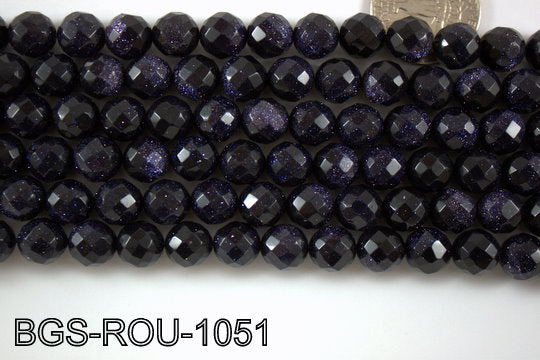 Blue Gold Stone Round 10mm BGS-ROU-1051