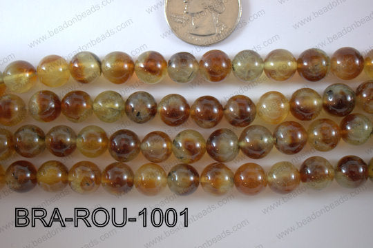Brandy Prehnite Round 10mm BRA-ROU-1001