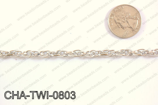 Chain Twisted 8mm 39.3' CHA-TWI-0803