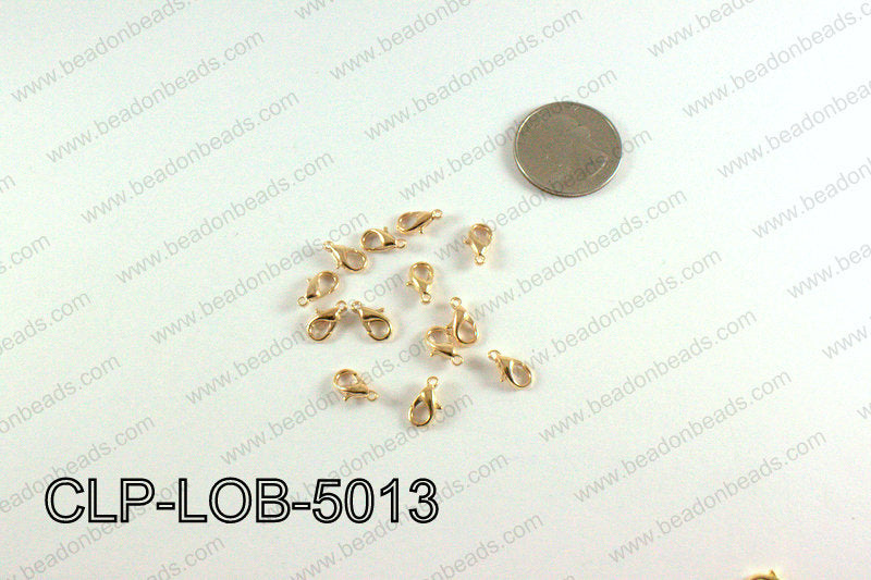 Lobster clasp 5x10mm, Rose Gold CLP-LOB-5013