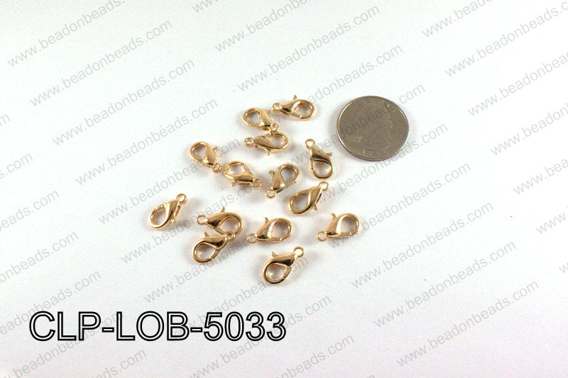 Lobster clasp 8x15mm, Rose Gold CLP-LOB-5033