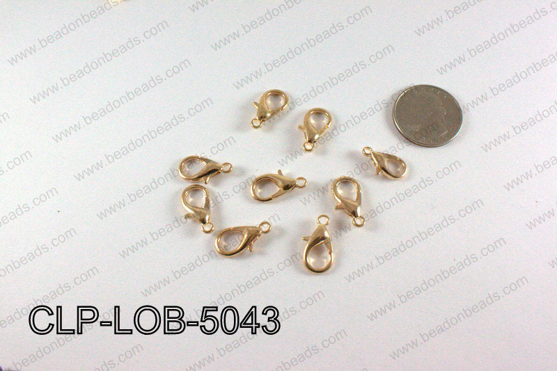 Lobster clasp 10x19mm, Rose Gold CLP-LOB-5043