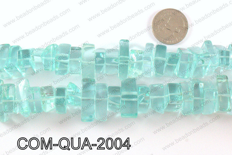 Composite quartz chips 10x20mmCOM-QUA-2004