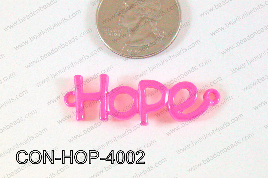 Hope Connector Hot Pink 13x40mm CON-HOP-4002