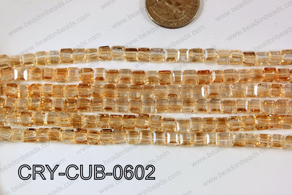 Angelic Crystals Cube 6mm CRY-CUB-0602