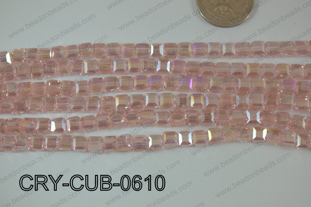 Angelic Crystals Cube 6mm CRY-CUB-0610
