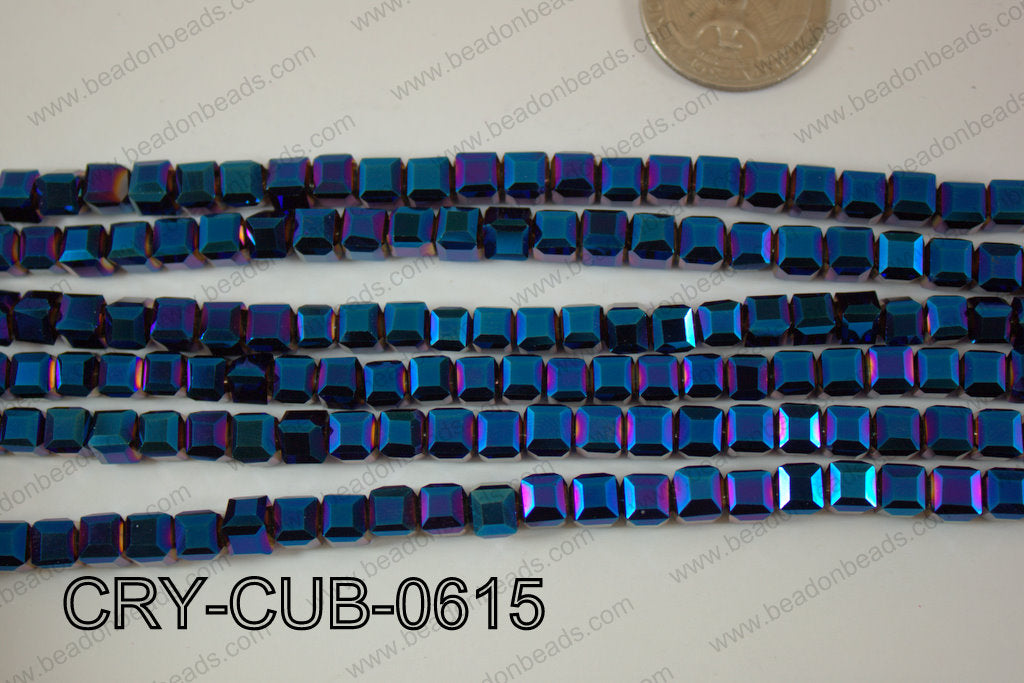 Angelic Crystals Cube 6mm CRY-CUB-0615