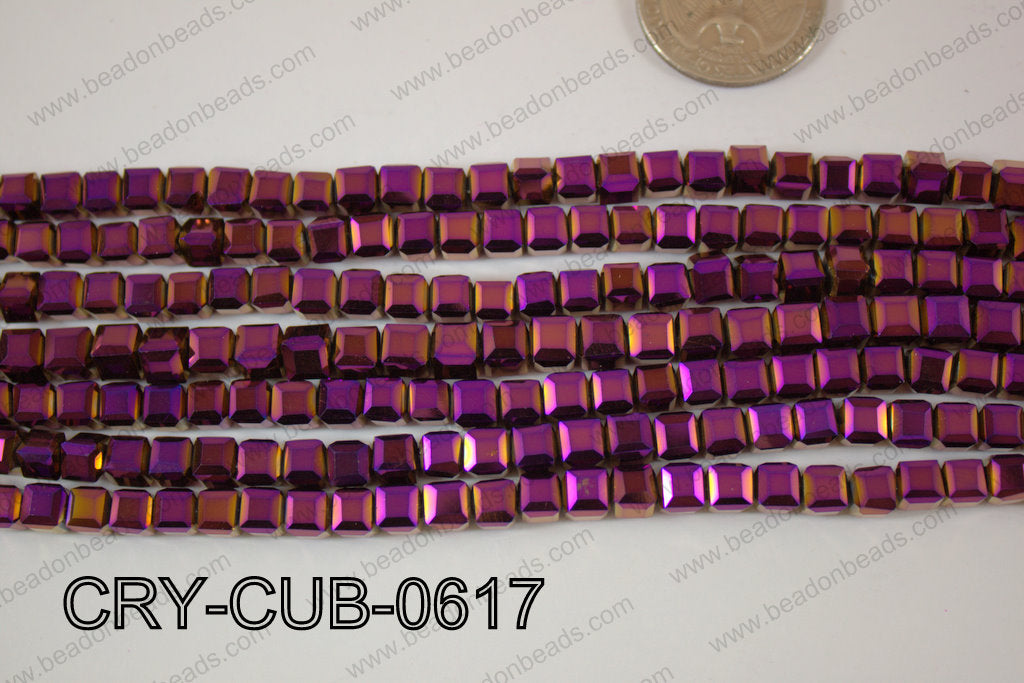 Angelic Crystals Cube 6mm CRY-CUB-0617
