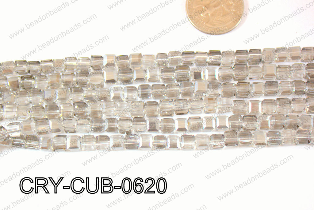 Angelic Crystals Cube 6mm CRY-CUB-0620