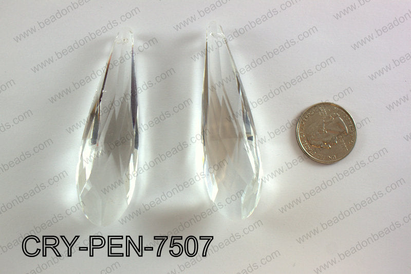 Crystal Pendant 21x75MM CRY-PEN-7507