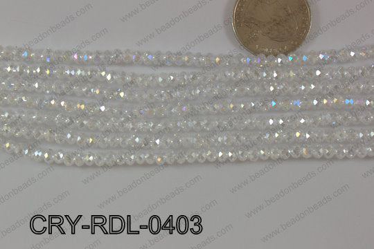 Crystal Rondel 4mm CRY-RDL-0403