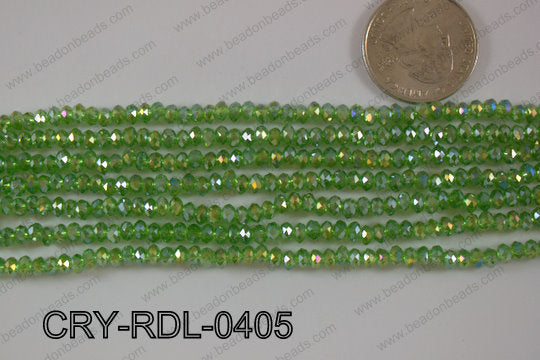 Crystal Rondel 4mm CRY-RDL-0405