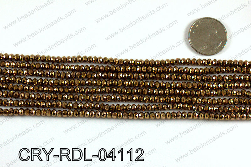 Angelic Crystals Rondels 4mm CRY-RDL-04112