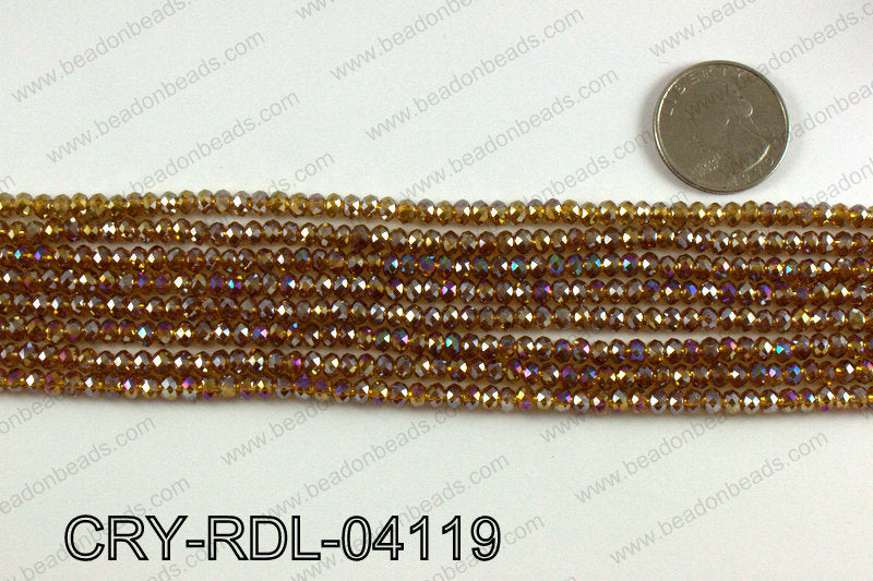 Angelic Crystals Rondels 4mm CRY-RDL-04119