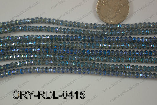 Crystal Rondel 4mm CRY-RDL-0415