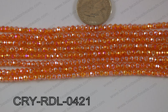 Crystal Rondel 4mm CRY-RDL-0421