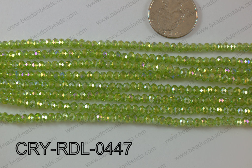 Angelic Crystals Rondels 4mm CRY-RDL-0447