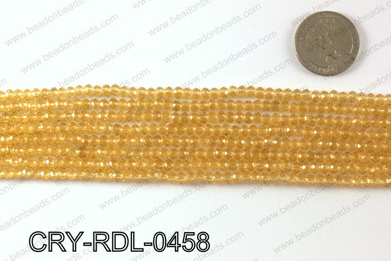 Angelic Crystals Rondels 4mm CRY-RDL-0458