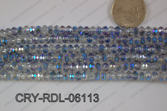 Crystal Rondel 6mm CRY-RDL-06113
