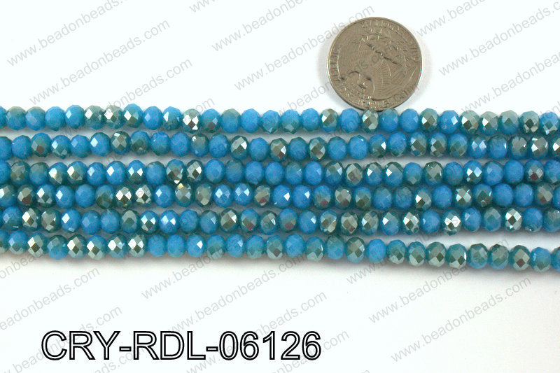 Angelic crystal rondels 6mm CRY-RDL-06126