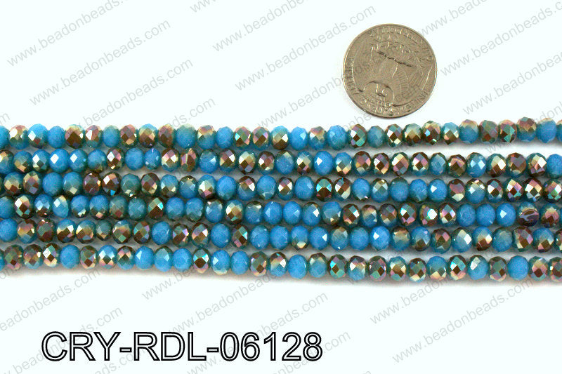 Angelic crystal rondels 6mm CRY-RDL-06128