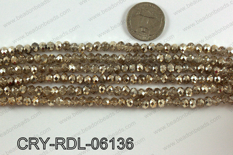 Angelic crystal rondels 6mm CRY-RDL-06136