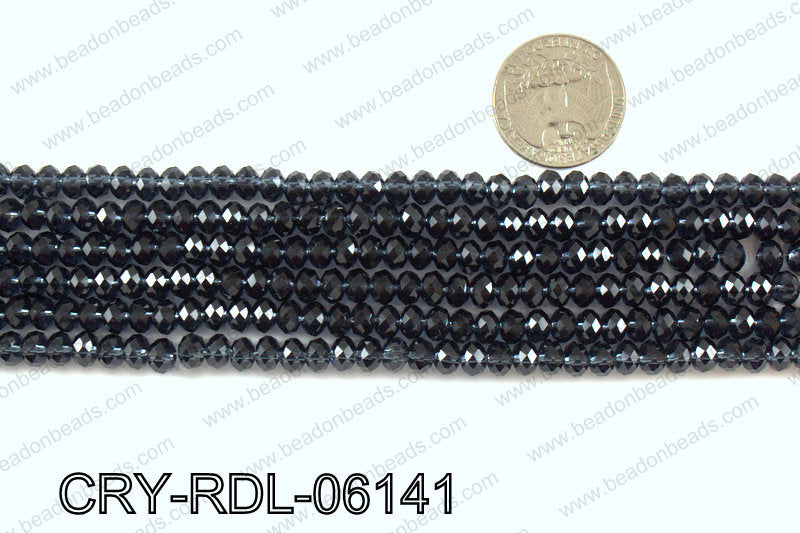 Angelic crystal rondels 6mm CRY-RDL-06141