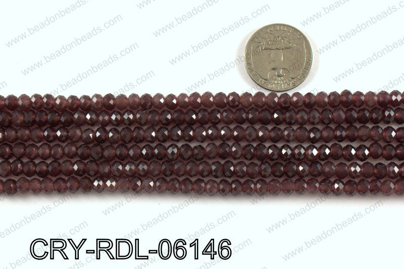 Angelic crystal rondels 6mm CRY-RDL-06146