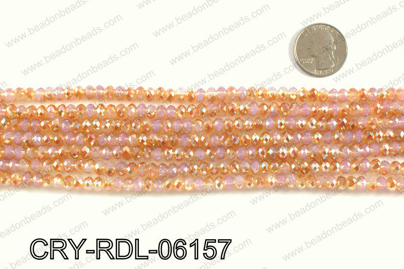 Angelic crystal rondels 6mm CRY-RDL-06157