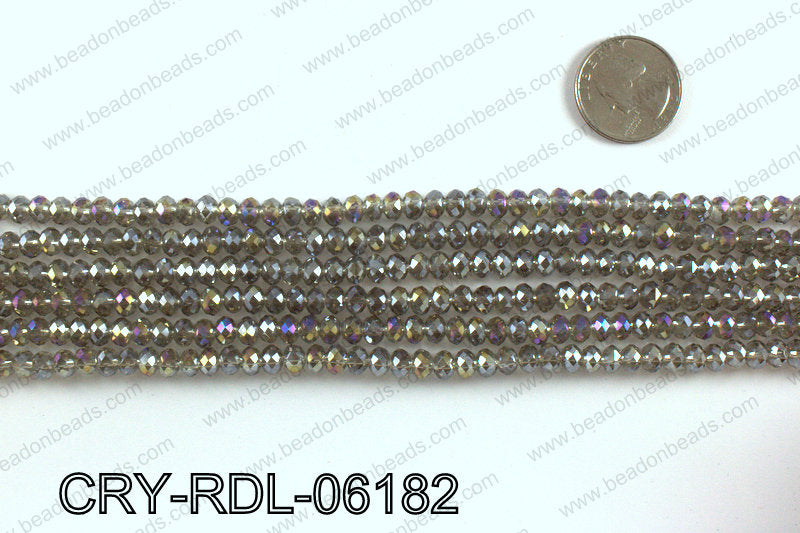 Angelic crystal rondels 6mm CRY-RDL-06182