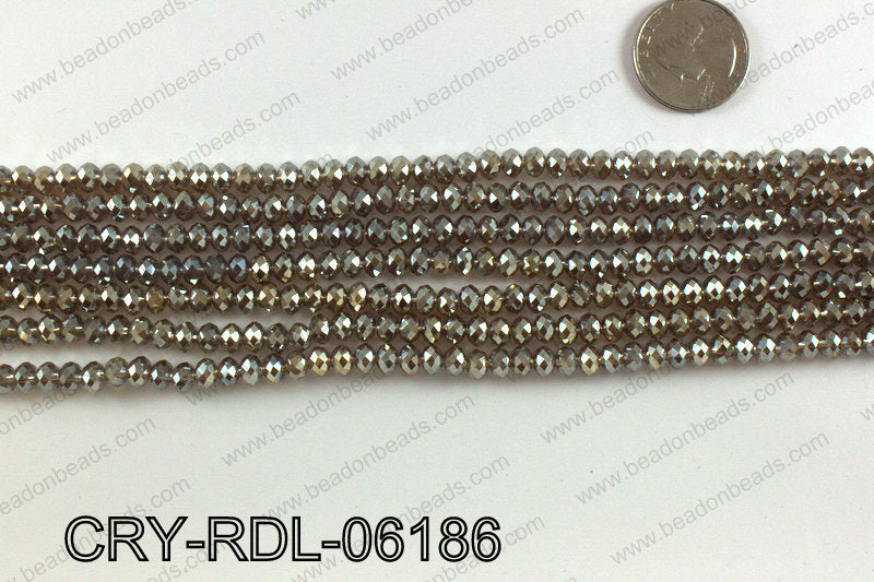Angelic crystal rondels 6mm CRY-RDL-06186