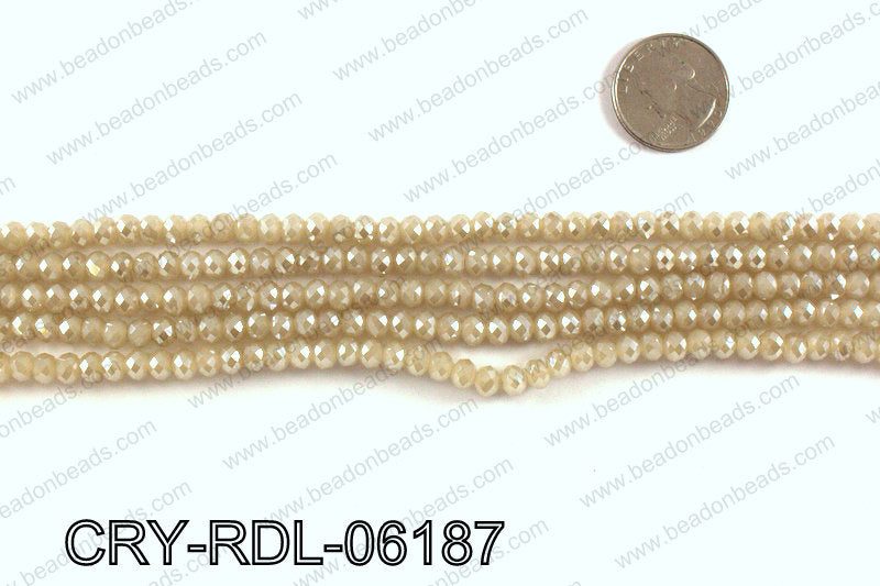 Angelic crystal rondels 6mm CRY-RDL-06187