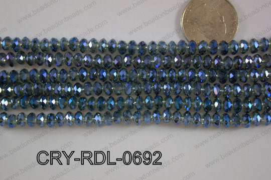 Crystal Rondel 6mm CRY-RDL-0692