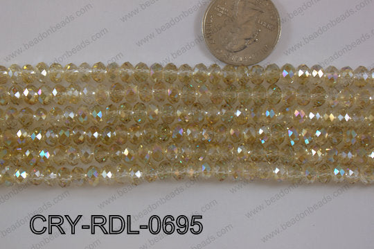 Crystal Rondel 6mm CRY-RDL-0695