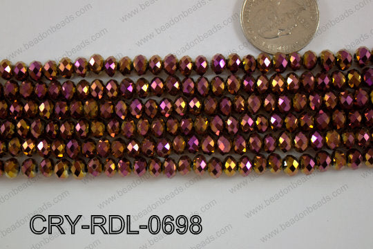 Crystal Rondel 6mm CRY-RDL-0698