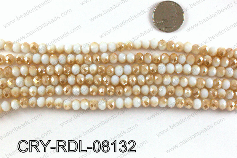 Angelic rondel crystals 8mm CRY-RDL-08132