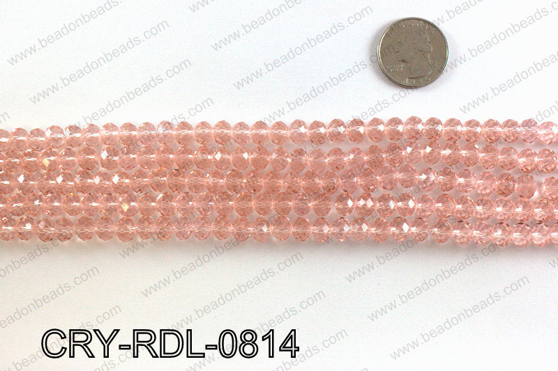 Angelic rondel crystals 8mm CRY-RDL-0814