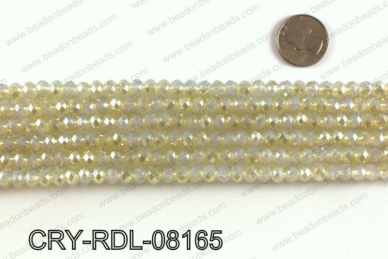 Angelic rondel crystals 8mm CRY-RDL-08165